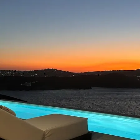 Mykonos Sea View With Private Pool Ferienhaus Ftelia (Mykonos)